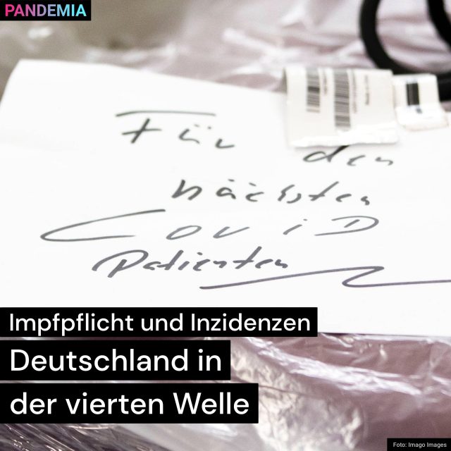 Impfpflicht und Inzidenzen: Deutschland in der vierten Welle | Pandemia