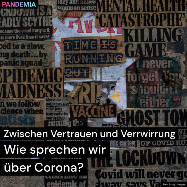 Zwischen Vertrauen und Verwirrung: Wie sprechen wir über Corona? | Pandemia